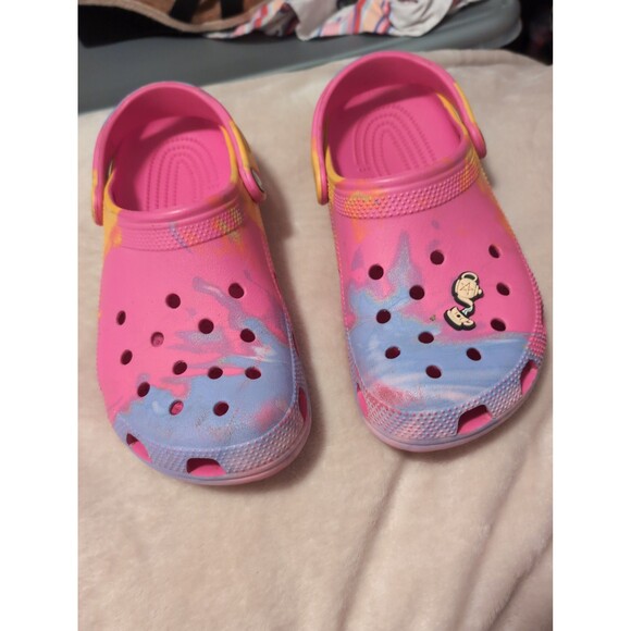Tye dye crocs size 9 - Picture 3 of 3